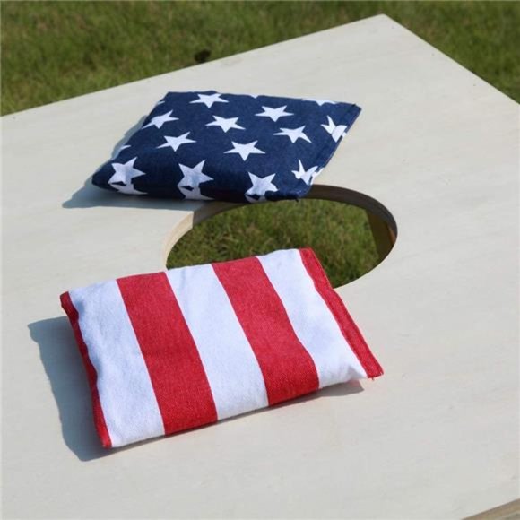 Cornhole Bags All Weather Set of 8for Cornhole Toss Games-Regulation Weight&Size - Picture 6 of 6